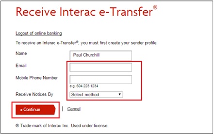 vancity-etransfer-setup-profile