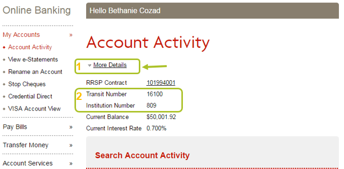 bmo bank draft Cheque Numbers Bank Canada National Of