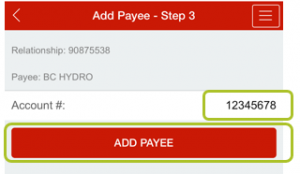 Add payee app 7