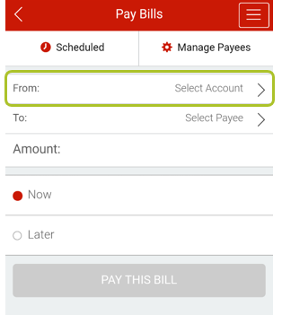 Pay bill mobile app 2