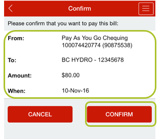Pay bill mobile app 6
