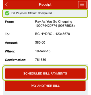 Pay bill mobile app 7