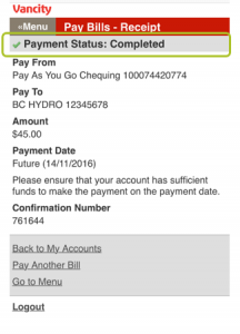 Pay bill mobile web 6