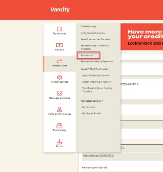 How do I set up Autodeposit for Interac e-Transfer? - Learning Hub